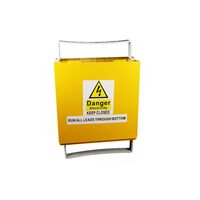 Digitek 27MBTSE-BOX High Vis Yellow Empty Temp Meter Box - BOX ONLY - 27MBTSE-BOX