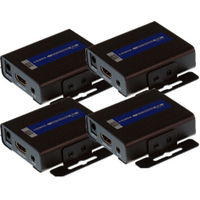 ProquipDigital 1 in 4 Out HDMI Extender Splitter with HDMI Loop Out - 17HEXT14PRO