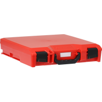 StorageTek Case Small ABS Lid-Red with Black Clasps - 33STS-RD