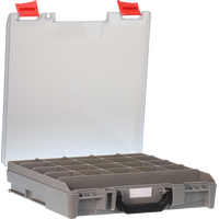 StorageTek Case Small Clear PC Lid-Grey - 33STSC-GY