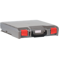 StorageTek Case Small Clear PC Lid-Grey - 33STSC-GY