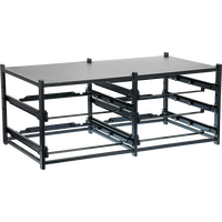 Dual Frame assembled for 2 Large  + 3 Small  Cases - 33SFD2L3S