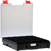 StorageTek Case Small PC Clear Lid-Black - 33STSC-BK
