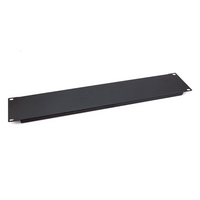 Datatek 2U Metal Rack Blanking Plate - 24D2RUBL