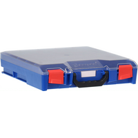 Storagetek Case Small PC Clear Lid-Blue - 33STSC-BL