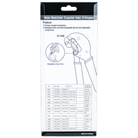 Hanlong Tools HT-106M RG59 & RG6 Crimping Tool - 16B611