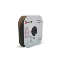 VELCRO HOOK, PS FR 8224 BLACK 50mm x 25m ROLL