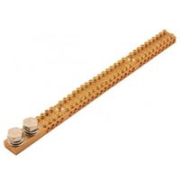 EARTH/NEUTRAL BAR 165A 2 x M10 STUD 36 x 16 HOLE