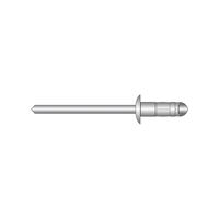 RIVETS, STEEL [100] SS 4-2 1/8 x 1/8