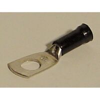 LUG, CU BLACK NYLON INSULATED SHORT 0.5mm2 M5 [100]