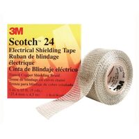TAPE, SHIELDING 24 SCOTCH, 25mm x 4.5m SILVER