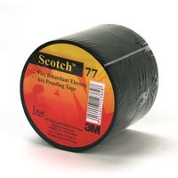 TAPE, ELECTRIC ARC PROOFING 77 SCOTCH, 38mm x 6.1m BLACK