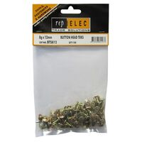 SCREW BUTTON HD TEKS 8G x 12mm [100]