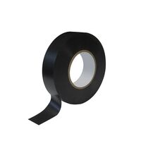 TAPE INSULATION PVC BLACK 0.18mm x 19mm x 20m [10] PACK