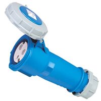 SOCKET,EXTENSION, IEC309, IP67 3 PIN, 230V, 32A, 6H