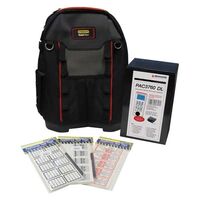 TEST AND TAG BACKPACK KIT INCLUDES ASSORTED TEST TAGS
