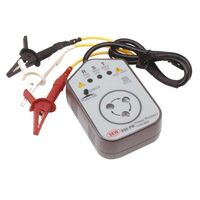 PHASE ROTATION TESTER WITH FUSED TEST LEADS