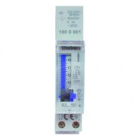 TIME SWITCH, ANALOGUE 240VAC 1CH, 1 MOD DIN, WITH POWER