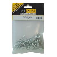 RIVET ALUMINIUM 1/8x1/2 [100]