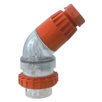 EXTENSION PLUG, ANGLED 4 PIN 50A, ROUND, IP66 SERIES