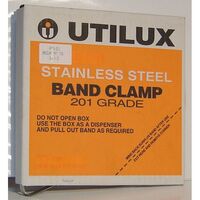 BANDCLAMP 16mm x 30m MATT FINISH, 201 GRADE