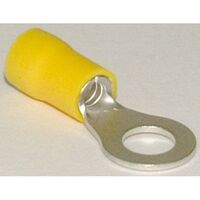 TERMINAL RING YELLOW DG M12 STUD [30]
