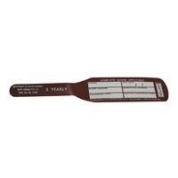 NSW T/TAGS, BAT STYLE BURGUNDY (5 YEARLY) [100]