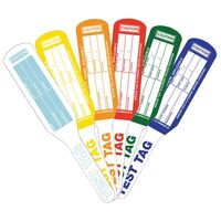 NSW T/TAGS, BAT STYLE MIX (17 RD/BL/O/GN/WH&Y) [102]