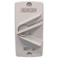 ISOLATOR 1 POLE 240V 20A IP66 WEATHERPROOF