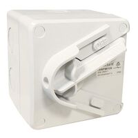 MINI ISOLATOR 1 POLE 240V 20A IP66 WEATHERPROOF