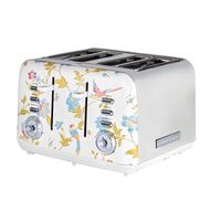 Laura Ashley 4 Slice Toaster - Elveden White - SBT583WS