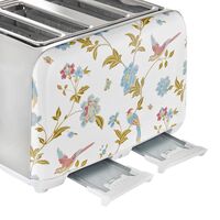 Laura Ashley 4 Slice Toaster - Elveden White - SBT583WS