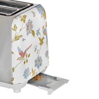 Laura Ashley 2 Slice Toaster - Elveden White - SBT582WS