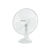 Heller 40cm White Desk Fan - HHDF40SG