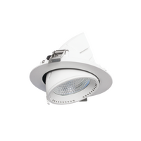 Vector Gimbal G2 TriColour Round Shoplight 14/12/10/8W 3K/4K/5.7K White