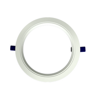 Downlight Adaptor Plate White