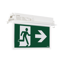 Edgeway EM Blade Exit Sign 3W 6K White