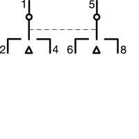 2 pole Changeoverswitch 63A I-0-II