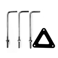 Roma TriColour Bollard 22W/16W/12W 3K/4K/5K Black