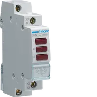 Red LED Triple indicator light 230VAC
