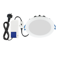 Clasp TriColour Flush Downlight 11W 3000K/4000K/5000K White