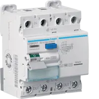 RCCB 3P+N 25A 30mA B