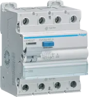 RCCB 3P+N 25A 100mA A