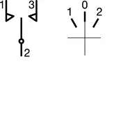 Selector switch non spring ret
