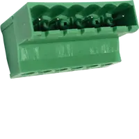 Voltage supply connector male