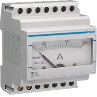 Analogue ammeter 0-150A indirect reading