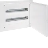 Small distributor,golf,flush,2row,36M,IP40,MS-terminal,ANZ,N+PE,white door