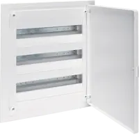 Small distributor,golf,flush,3row,54M,IP40,MS-terminal,ANZ,N+PE,white door