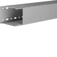 Slotted panel trunking made of PVC DNG 100x75mm stone grey