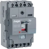 Moulded Case Circuit Breaker h3 x160 TM ADJ 3P3D  25A 25kA CTC